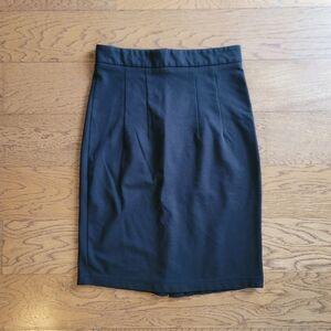 Mary Crafts Pencil Skirt Black Size Medium